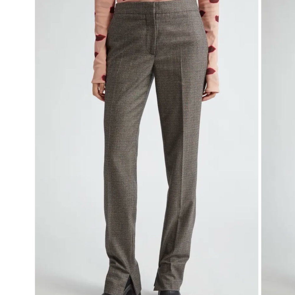 NWT Stella McCartney Split Hem Wool Pants/Trousers